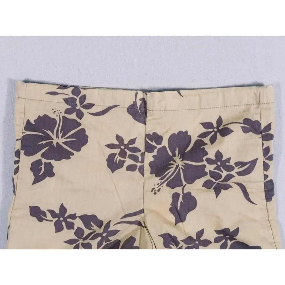 Vintage Sundek Mens Hawaiian Floral Swim Trunks Size Small Beach Surf Resort